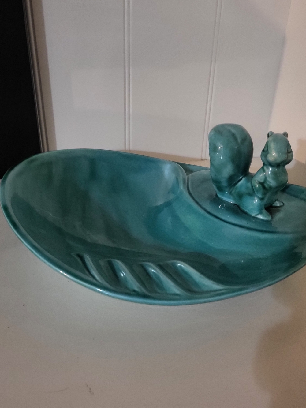 Vintage - MCM - Anglia Pottery - Squirrel Trinket Dish - Ashtray -